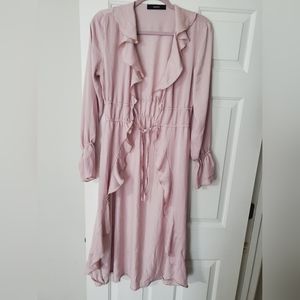 Forever21 Ruffled Duster Kimono